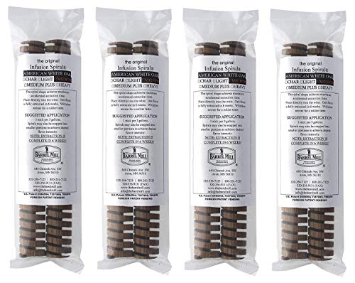 American White Oak Infusion Spirals - Medium Toast 2 Count Package X 4