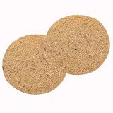 Pro Bamboo Kitchen 2PCS Breathable Hay Pad Coconut Palm Fiber Natural Fiber Parrot Breeding Nest for Bird Nests Finches Hummingbirds Rabbits Sand Rats Hamsters