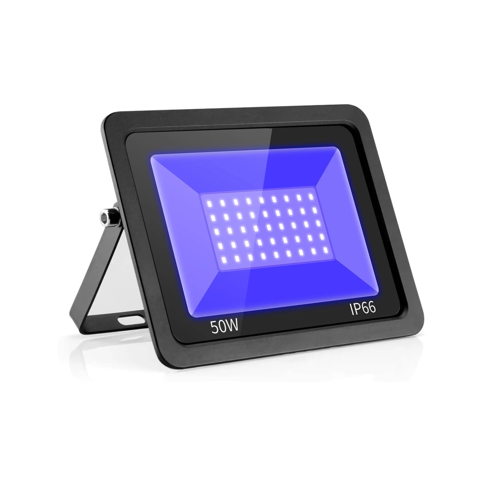 Luce LED UV, Faretto UV LED da 30 W, faretto UV da 365 Nm, faretto UV impermeabile IP66, effetto luce ultravioletta con interruttore on/off for feste, DJ per unghie in gel UV e polimerizzazione ultrav
