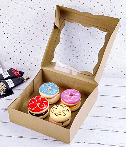 Cherry PIE10*10*3INCH015PCSAAA 15-Pack 10"X10"X3"Brown Bakery Boxes thumb #3