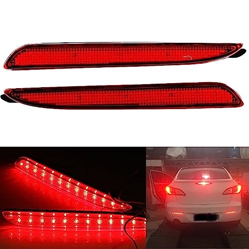 Luces traseras de coche para Mazda 3 Axela 2010-2013 con reflectores 2