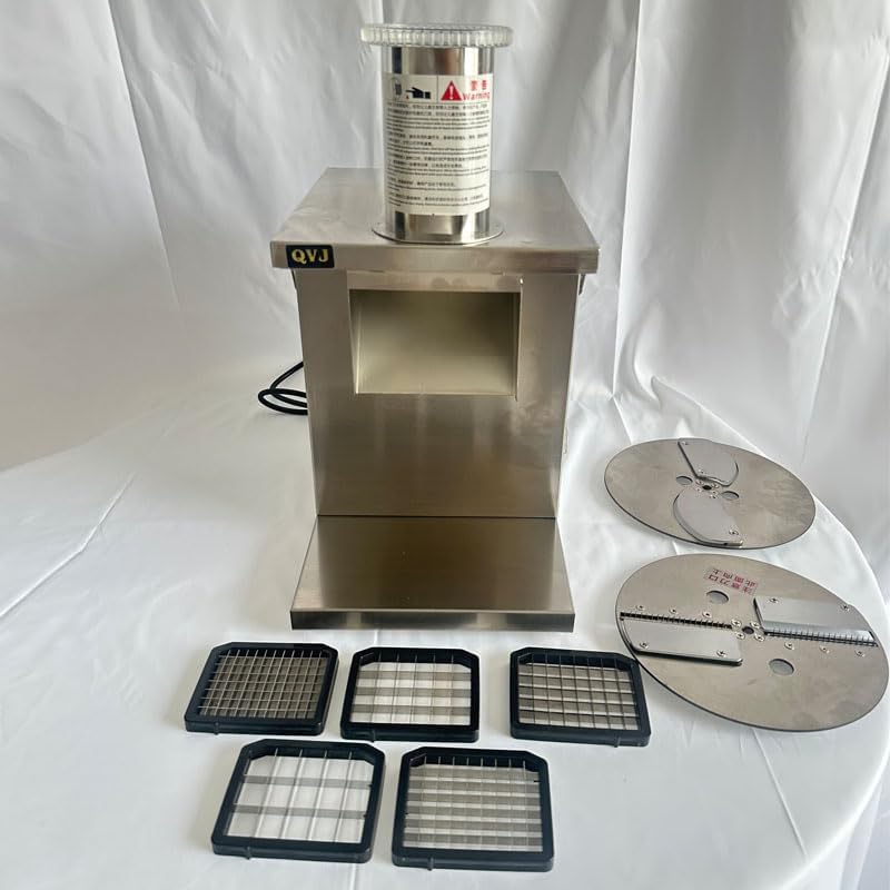 Pumpkin Cucumber Electric Vegetable Dice Making Machine Potato Carrot Vegetable Cube Dicing Cutting Machine