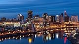 Saint Paul Skyline Print, St. Paul, Minnesota, Mississippi River, Twin Cities, River Reflection - Travel Photography, Print, Wall Art