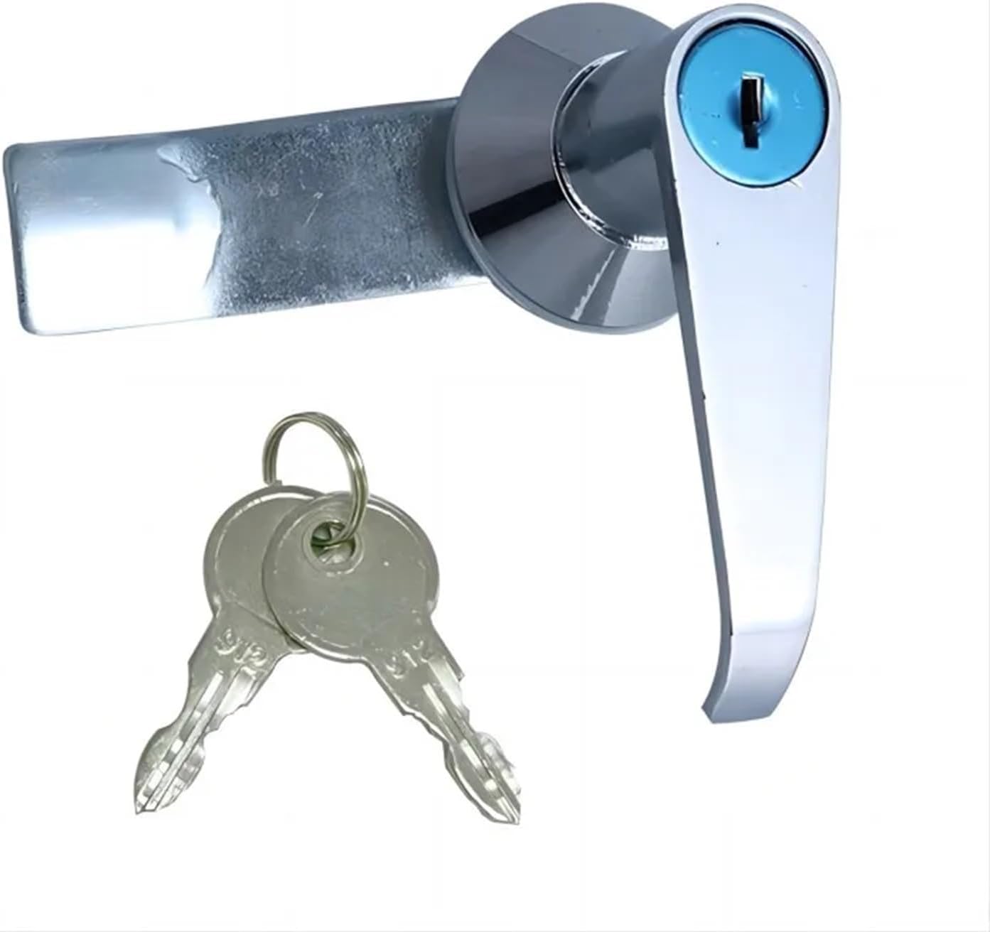 Zinc Alloy Electric Cinet Lock Drawer Handle with Key Door Locks 1Pcs