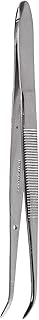 Grafco Eye Dressing Forceps, Full Curved, 4