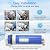 MewMore 300 GPD RO Membrane Filter with Housing, Replacement Reverse Osmosis Membrane Fit Home Under Sink RO Drinking Water Filter Purifier Filtration System with Wrench, 1/4" Fitting, Check Valve