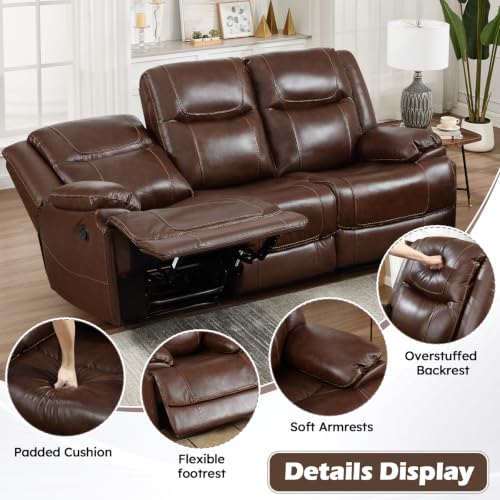 ANJ Genuine Leather Recliner