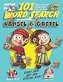  101 Word Search for Kids: SUPER KIDZ Book. Children - Ages 4-8 (US Edition). Fairy Tale Hansel and Gretel, Blue with custom art interior. 101 Puzzles ... - Fairytale Word Search for Kids, Band 7)