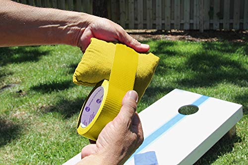 Image of IPG JobSite DUCTape, Colored Duct Tape, 1.88 inch x 20 yd, Yellow (Single Roll)