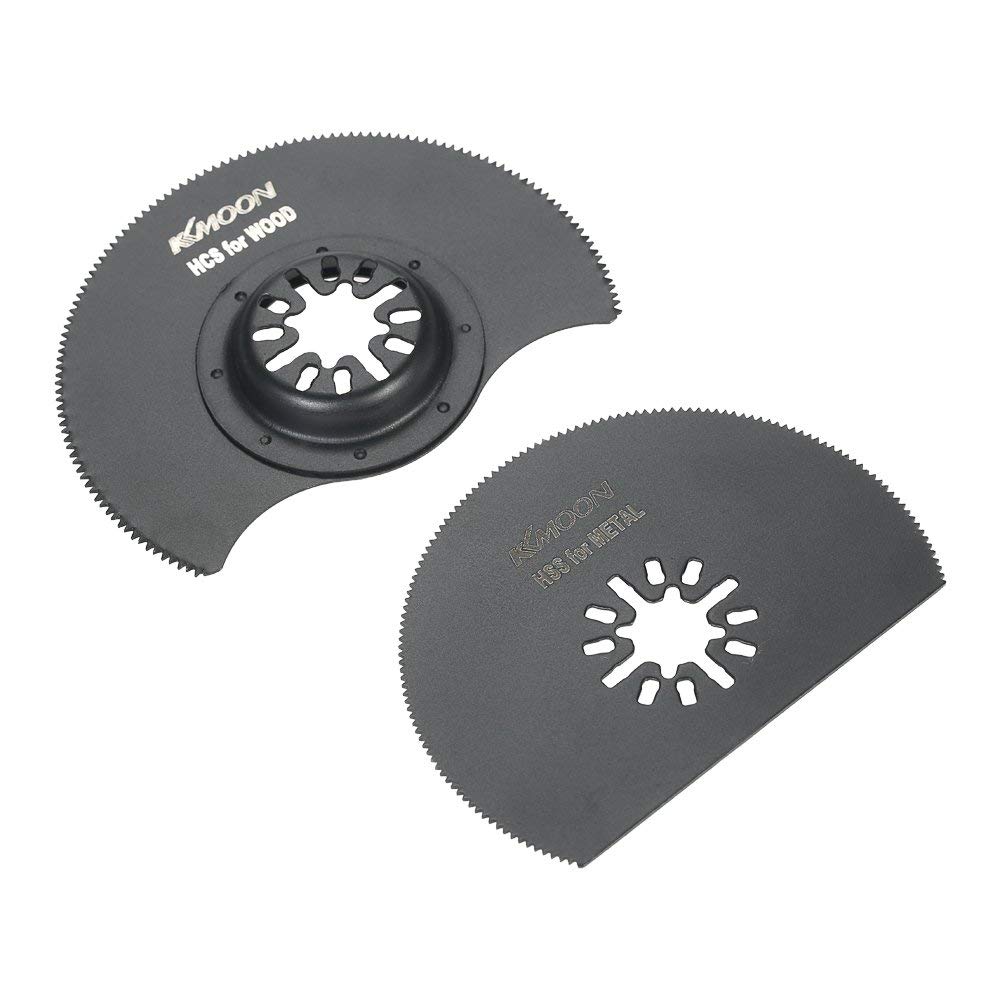 Juego de 100 cuchillas oscilantes para herramientas multiherramienta Dremel Fein Multimaster Makita Bosch Rockwell Sonicrafter Worx multiherramienta