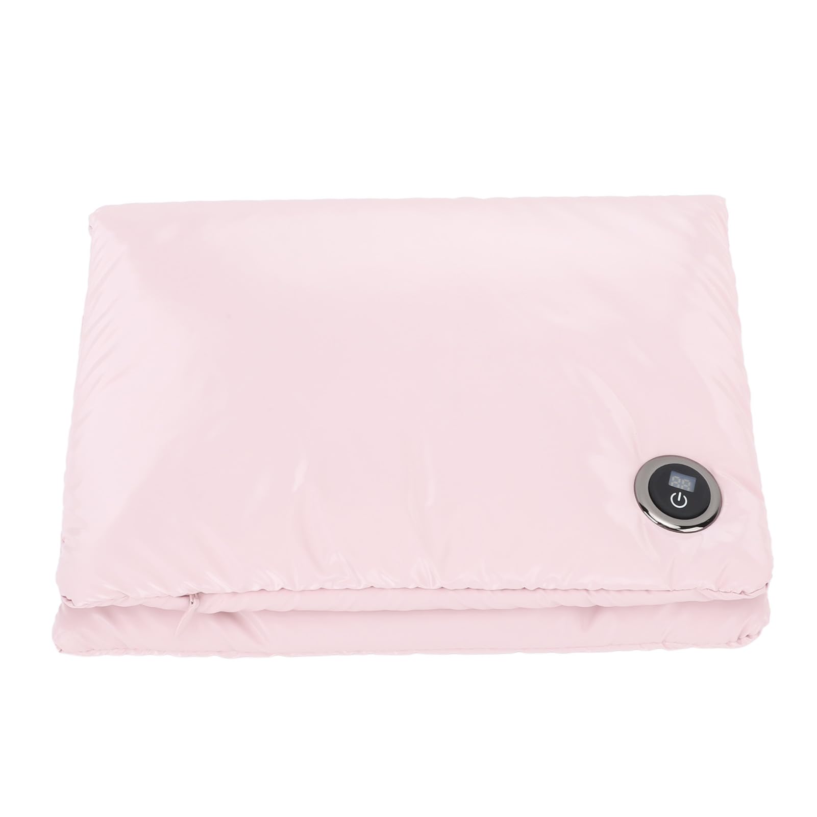 Beheizte Graphen-Handwärmertasche, USB-Aufladung, 3 Temperaturstufen, waschbar, doppelseitige beheizte Handwärmertasche für den Winter (Rosa)