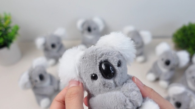Amazon.com: Hinly 12 Pcs Koala Keychain Plush Bulk Koala Stuffed