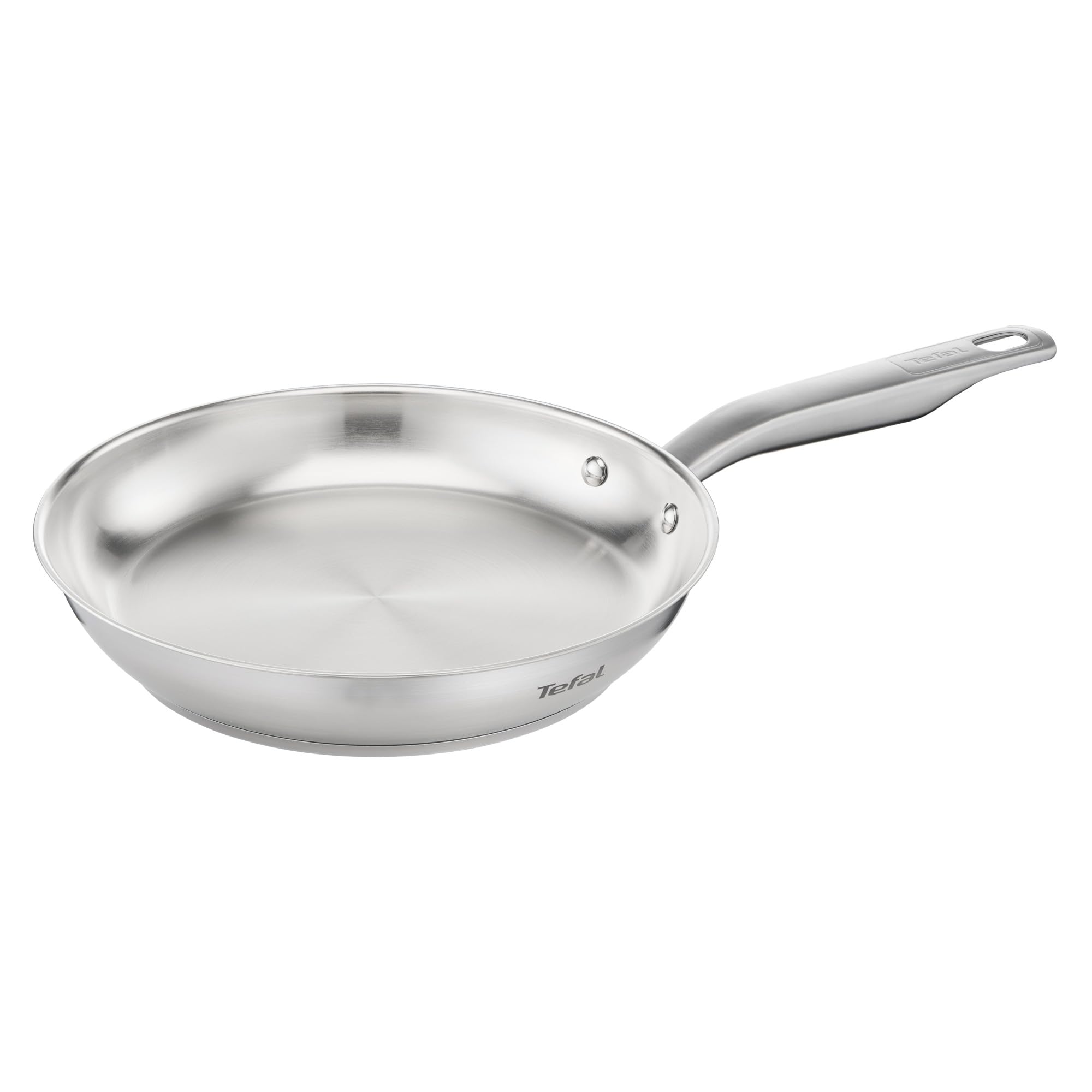 Tefal Virtuoso Poêle 24 cm, Induction, Garantie 10 ans, Acier inoxydable 18/10 non revêtu de qualité premium, Résistante aux rayures, Compatible lave-vaisselle, 100% recyclable E4920425