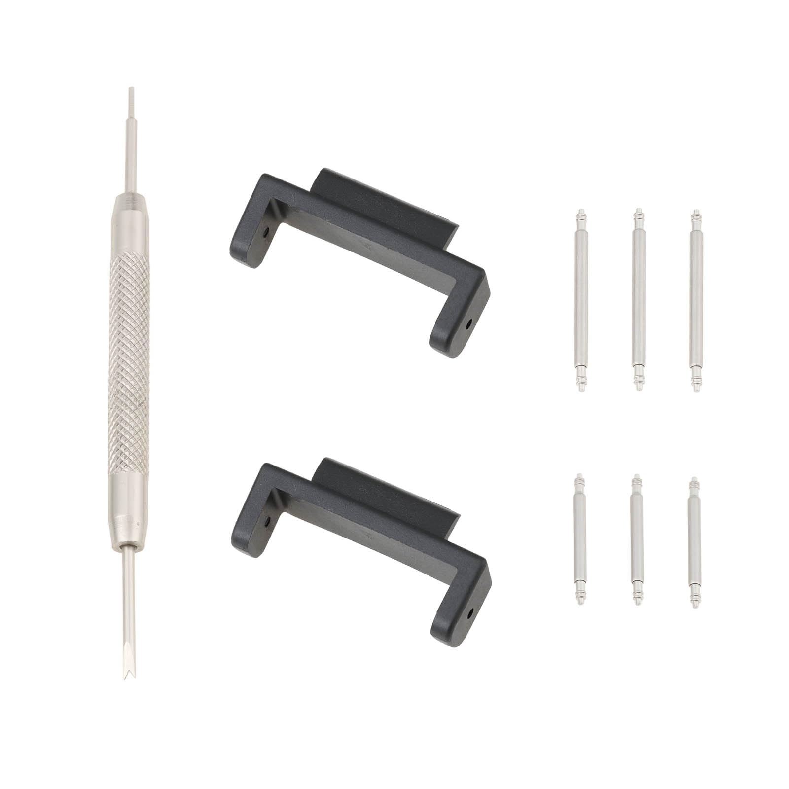 eMagTech 1 Pair Watch Strap Connector Buckle Set 16mm to 22mm Compatible with Casio G-SHOCK GA-110 G-8900 DW-5600 G-5600