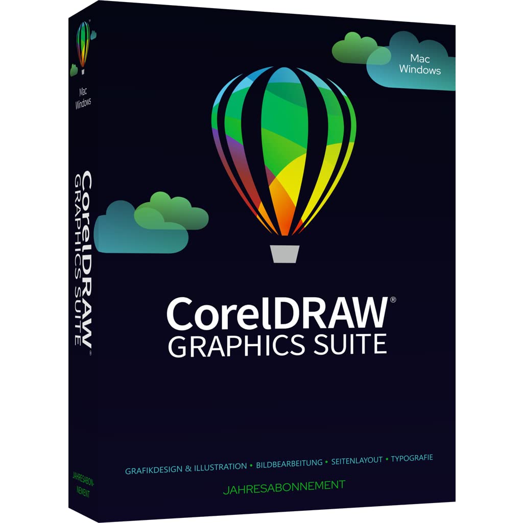 CORELDRAW Graphics Suite Agnostic 1 YR Subscription MINIB