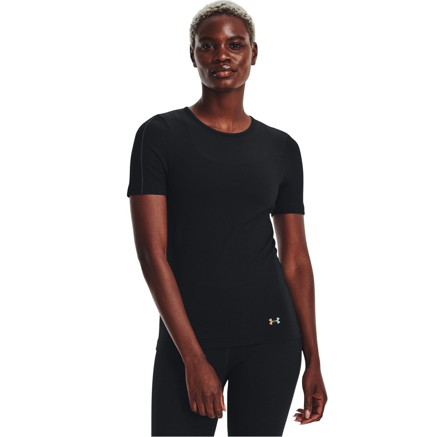 Under Armour UA Rush - Maglietta da allenamento senza cuciture, da donna