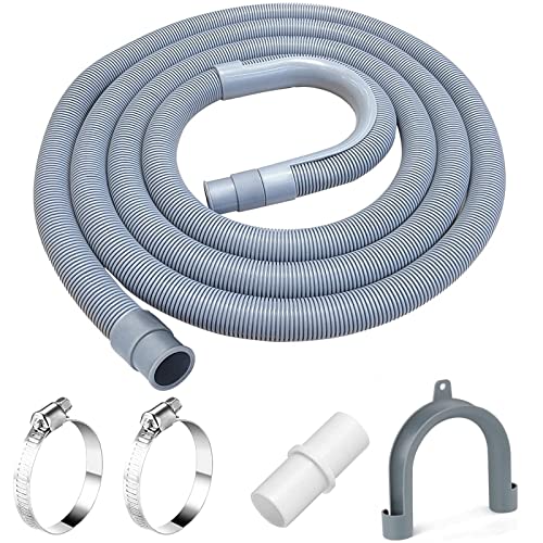 Carico Lavatrice 3 Metri Kit Prolunga Scarico Lavatrice Da 1,5 M Tubo Di Scarico Lavatrice Per Scarico Lavatrice A Muro - Foto 5