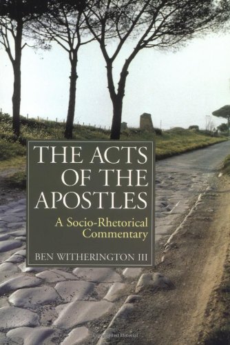  The Acts of the Apostles: A Socio-Rhetorical Commentary Francais PDF