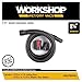 WORKSHOP Wet/Dry Vacs Shop Vacuum Accessories WS17820A Replacement Hose Attachment, 1-7/8-inch x 7-feet Locking Vac Hose for Most Wet Dry Shop Vacuum Cleaners