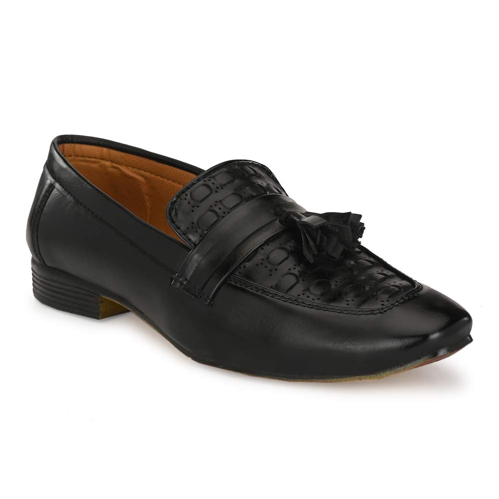 See full amazon price history chart for KIATU Mens Stylish Casual Synthetic Leather Slip-on Loafer Shoe (Model: KT-1200, Color: Black, Size: 10) KIATU Mens Stylish Casual Synthetic Leather Slip-on Loafer Shoe (Model: KT-1200, Color: Black, Size: 10) (B08H169RJW) Amazon Price History, Amazon Price Tracker