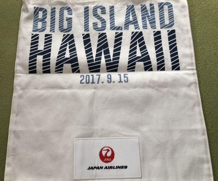 JAL Hawaii 記念限定 トートバック フラタオル付き