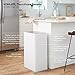 Kohler 23825-STW 13-Gallon Touchless White Stainless Steel Trash Can, Hands-Free Motion Sensor Lid, Durable, Fingerprint-Resistant, Easy to Clean, K-23825-STW
