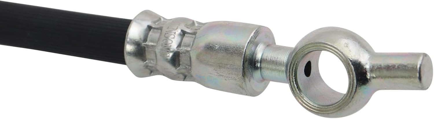 TRQ Brake Hose Set Compatible with 2013-2016 Hyundai Elantra 2013-2014 Elantra Coupe 2013-2017 Elantra GT Veloster