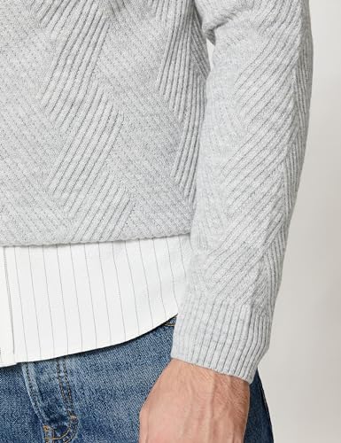 Image of Amazon Brand - Symbol Men's Casual Acrylic Crew Neck Sweater (Available in Plus Sizes)