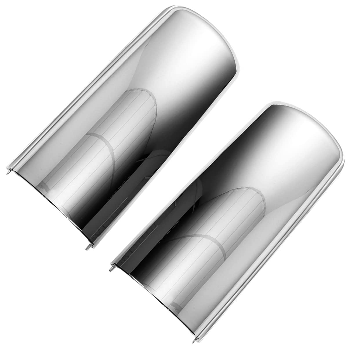 High Soar Chrome Door Mirror Cover Pair Left and Right Side for Freightliner Cascadia Door Mirror Replacement 2008-2015 (Chrome, a Pair)