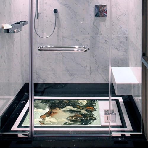 Tapis de bain antidérapant extra long pour éviter les chutes dans la douche - 7