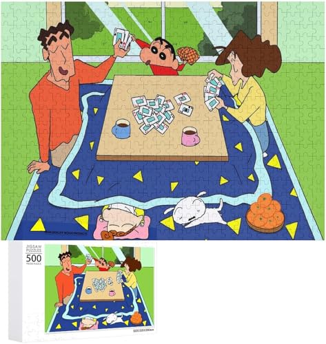 クレヨンしんちゃん 200 ピース ジグソーパズル 木製 減圧 レジャー 萌えグッズ 誕生日 クリスマス プレゼント グッズ 大人 子供向けパズル 初心者向け ギフト