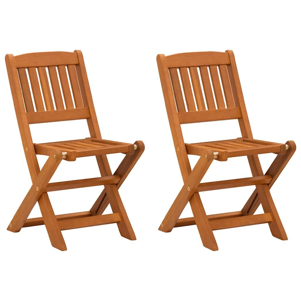 Muebles infantiles plegables de madera maciza de eucalipto, mesa infantil con banco y 2 sillas, tratamiento al aceite, resistente a la intemperie, hasta 110 kg por asiento
