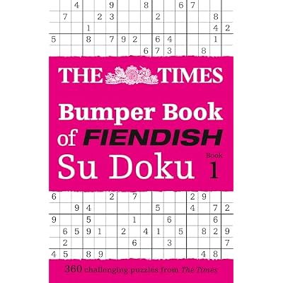 The Times Bumper Book of Fiendish Su Doku book 1