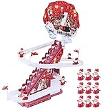 Electric Climbing Santa, Christmas Creative Decoration with Music , Climbing Ladder Santa Doll Xmas...