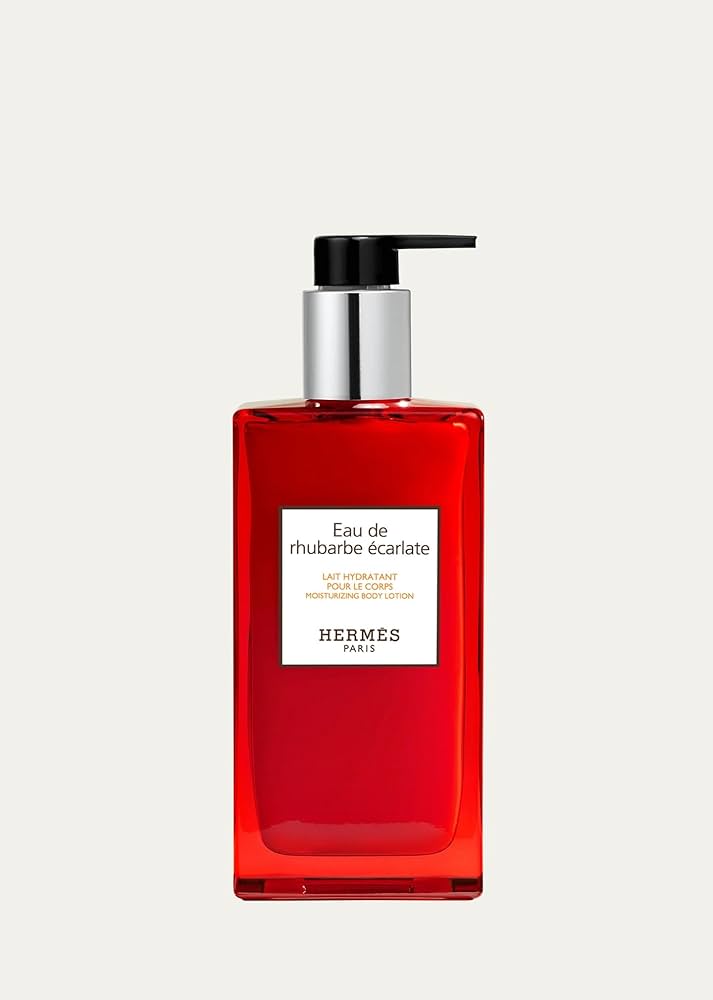 HERMES Eau de rhubarbe éclatée ボディローション Amazon.com : Hermes Eau De Rhubarbe Écarlate Refillable