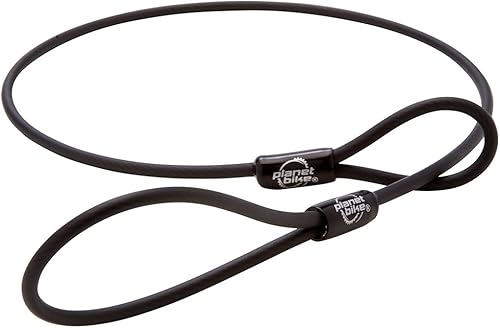 Planet - Cable de bicicleta para rueda de bicicleta, negro, 0.197 in x 31 pulgadas