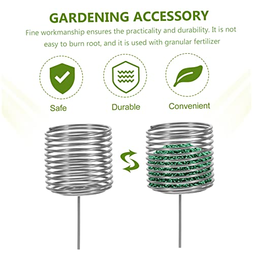 Yardwe 30 Pcs Fertilizer Box Orchid Fertilizer Mini Containers Plant Containers Gardening Fertilization Box Bonsai Manure Spike Gardening Fertilizer Container Accessories Silver Bonsai #TOP5