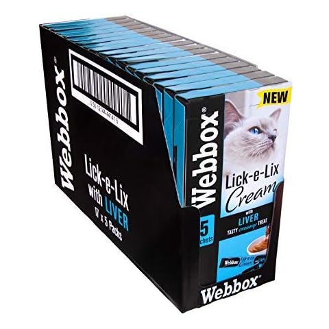 Webbox Lick e Lix Liver Cat Treats Cover