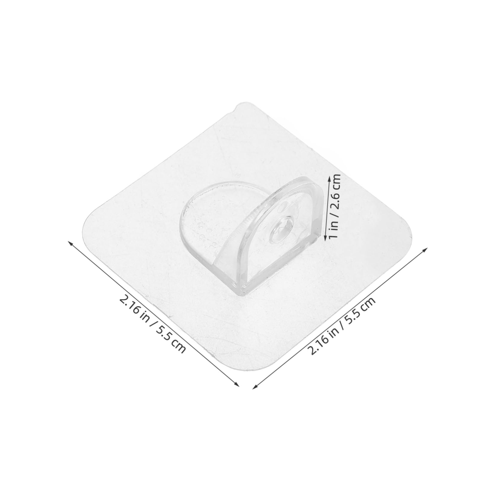 Abaodam Playpen Stabilizers 4pcs Fixing Clips Adhesive Stabilizer Base Baby Proofing Corner Protectors