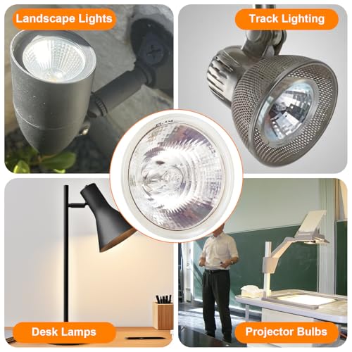 Image of ELH Projector Bulbs 2 Pack, 120V 300W MR16 GY5.3 Overhead Projectors Lamp