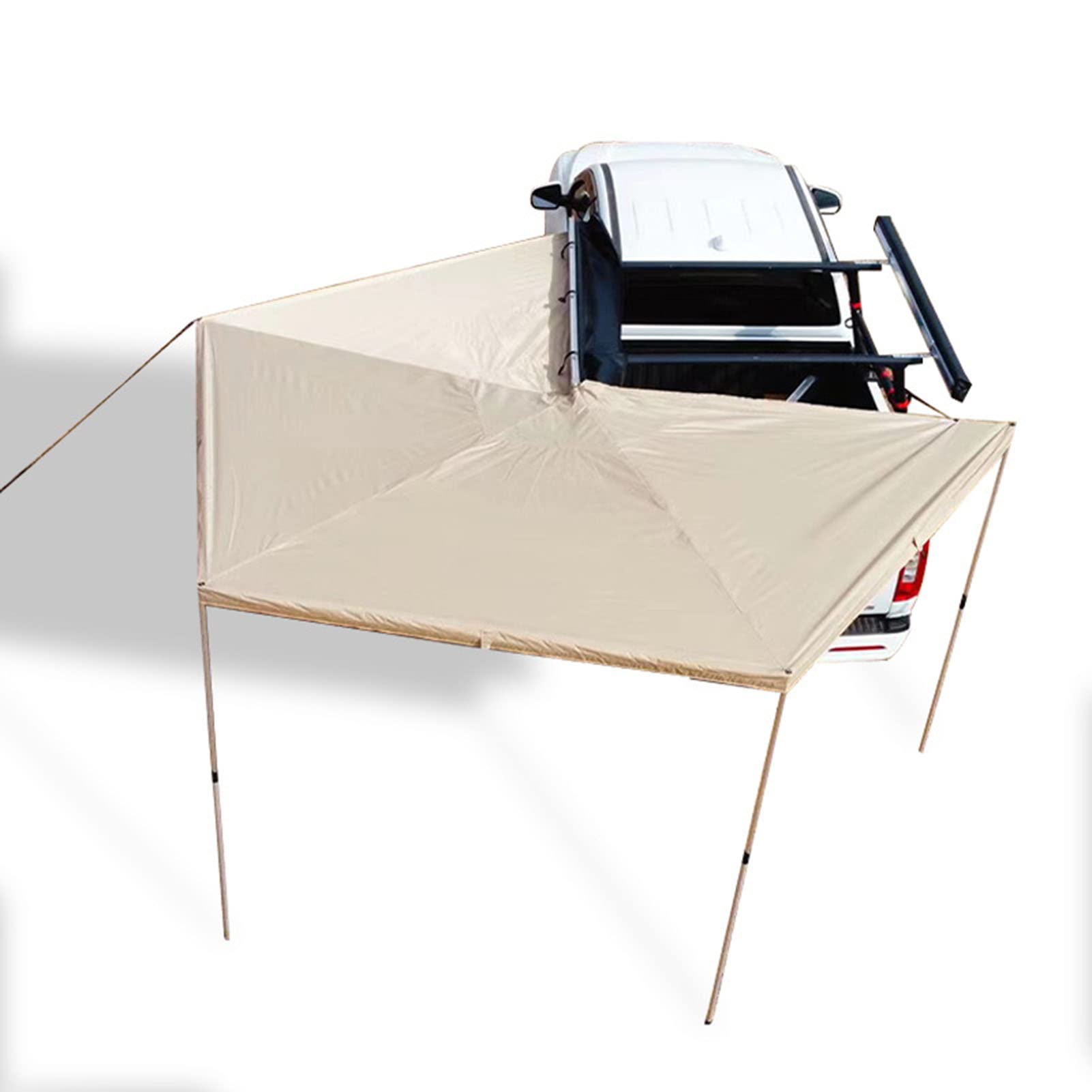 Auto Achterklep Tent, Outdoor Camper Achterklep/Voortent Tent, Auto Gazebo Tent Grote Auto Achter Tent SUV Luifel, Uitschuifbare Schaduw
