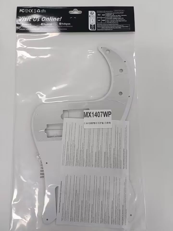 Amazon | Musiclily Pro 13穴 プレシジョンベースPBピックガード