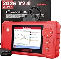 Launch Creader VII+ OBD2 Scanner ABS SRS Transmission and Engine Code Reader Diagnostic Scan Tool