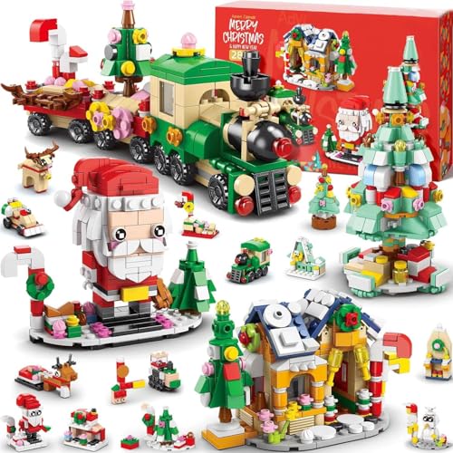 KAHEIGN Adventskalender 2025 Kinder, Adventskalender mit 1123 Teilen 6 in 1...