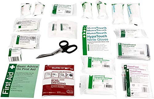 Safety First Aid Group Kleine Britse standaard EHBO-kit Refill (BS-8599-1:2019 Compliant)