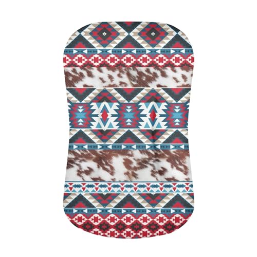 Kathyboom Aztec Leopard Baby Lounger Cover Waterproof Covers Newborn Lounger Cover Comfortable Covers Removable Infant Pillow Slipcover