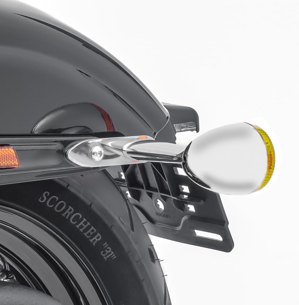 Motorcycle Rear Turn Signal License Plate Relocation Bracket For Harley M8 Softail Breakout Fat Boy Street Bob Flfb 2000 I.525880416 - View #2