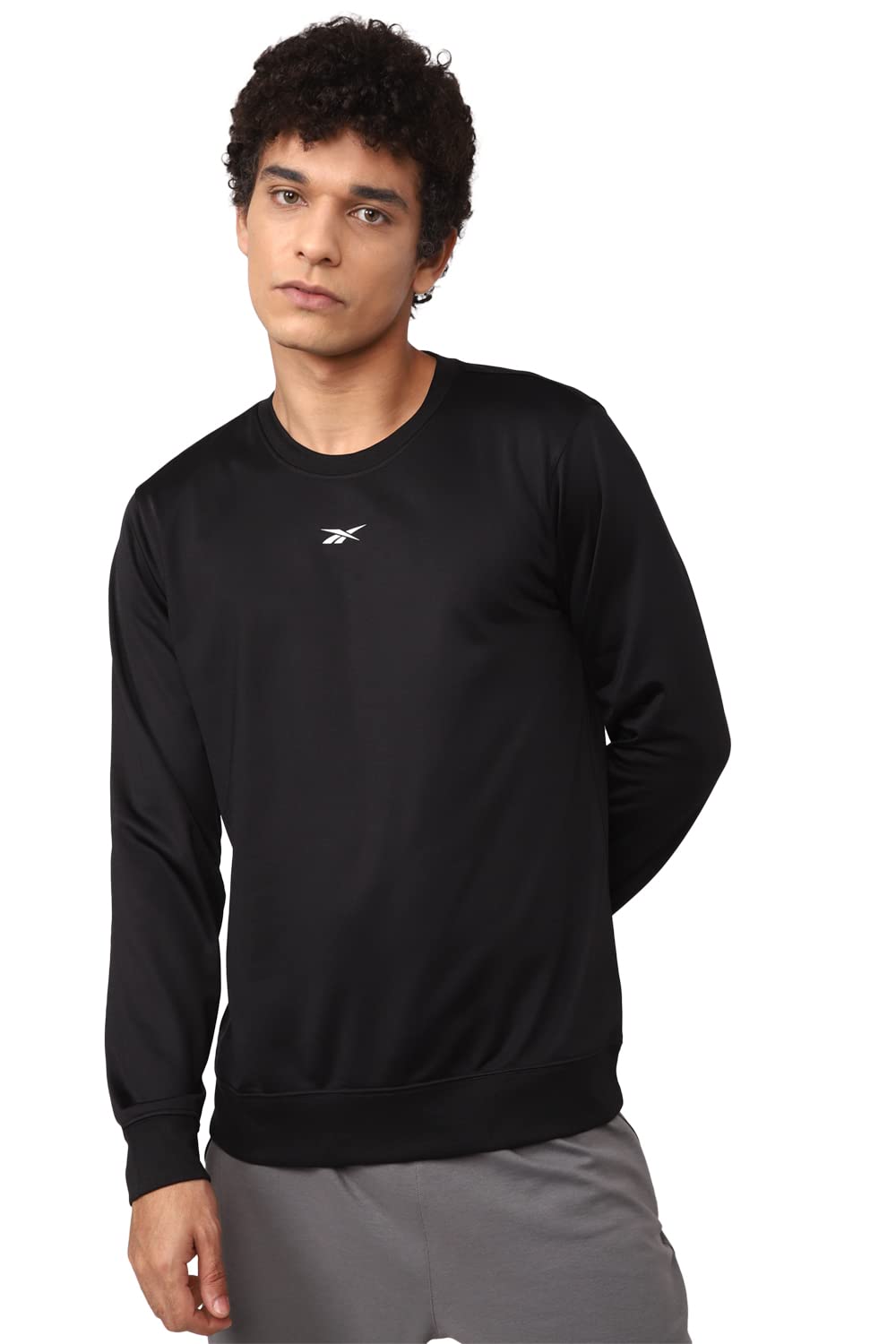 reebok Men's Cotton Round Neck Sweatshirts-picture-11