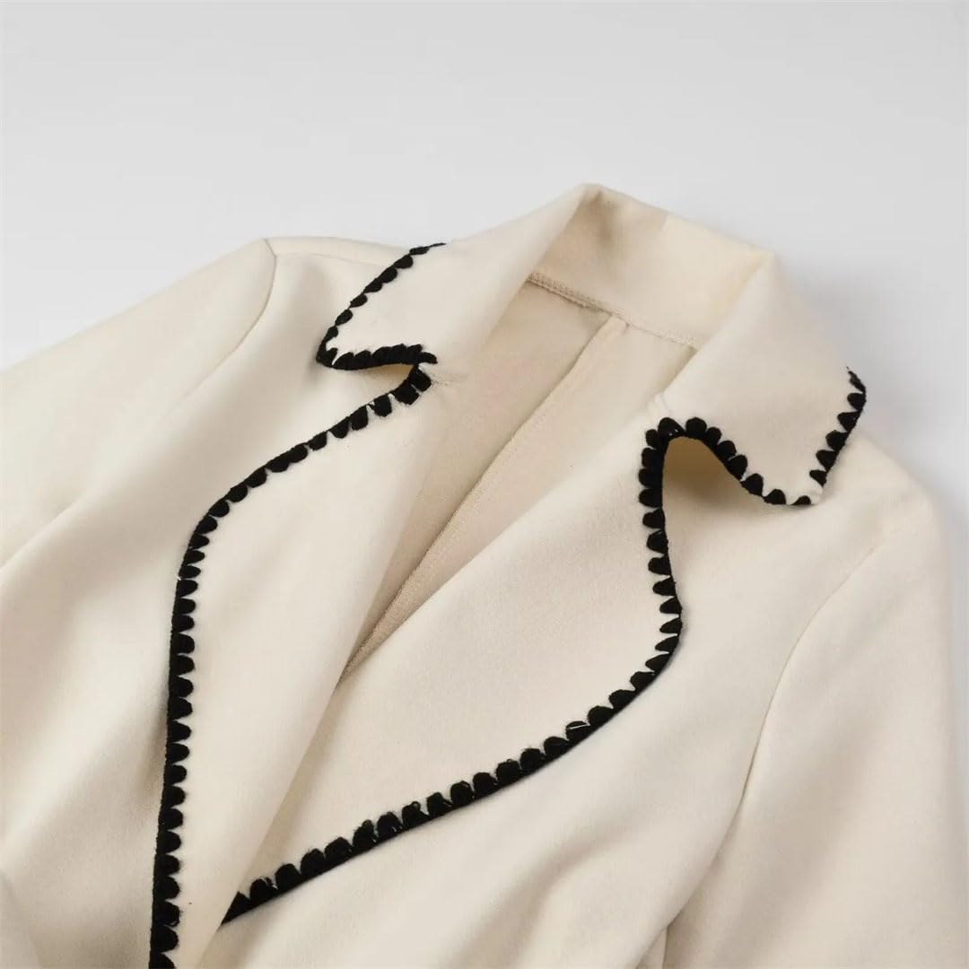Abrigos de lana con cinturón para mujer, chaquetas largas, cortavientos, abrigo de invierno, abrigo grueso