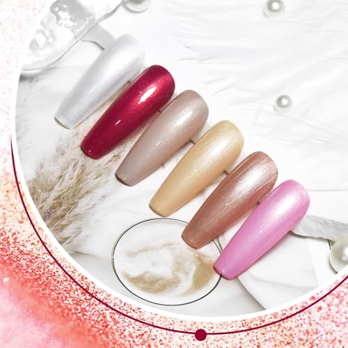 43% Off JODSONE 6-Color Glitter Gel Nail Polish Set - Image 4